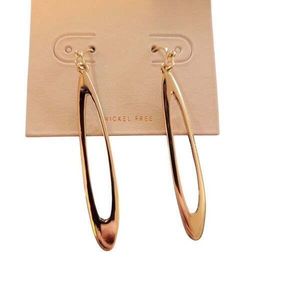 14th & Union Gold Hoop Earrings - Picture 3 of 3